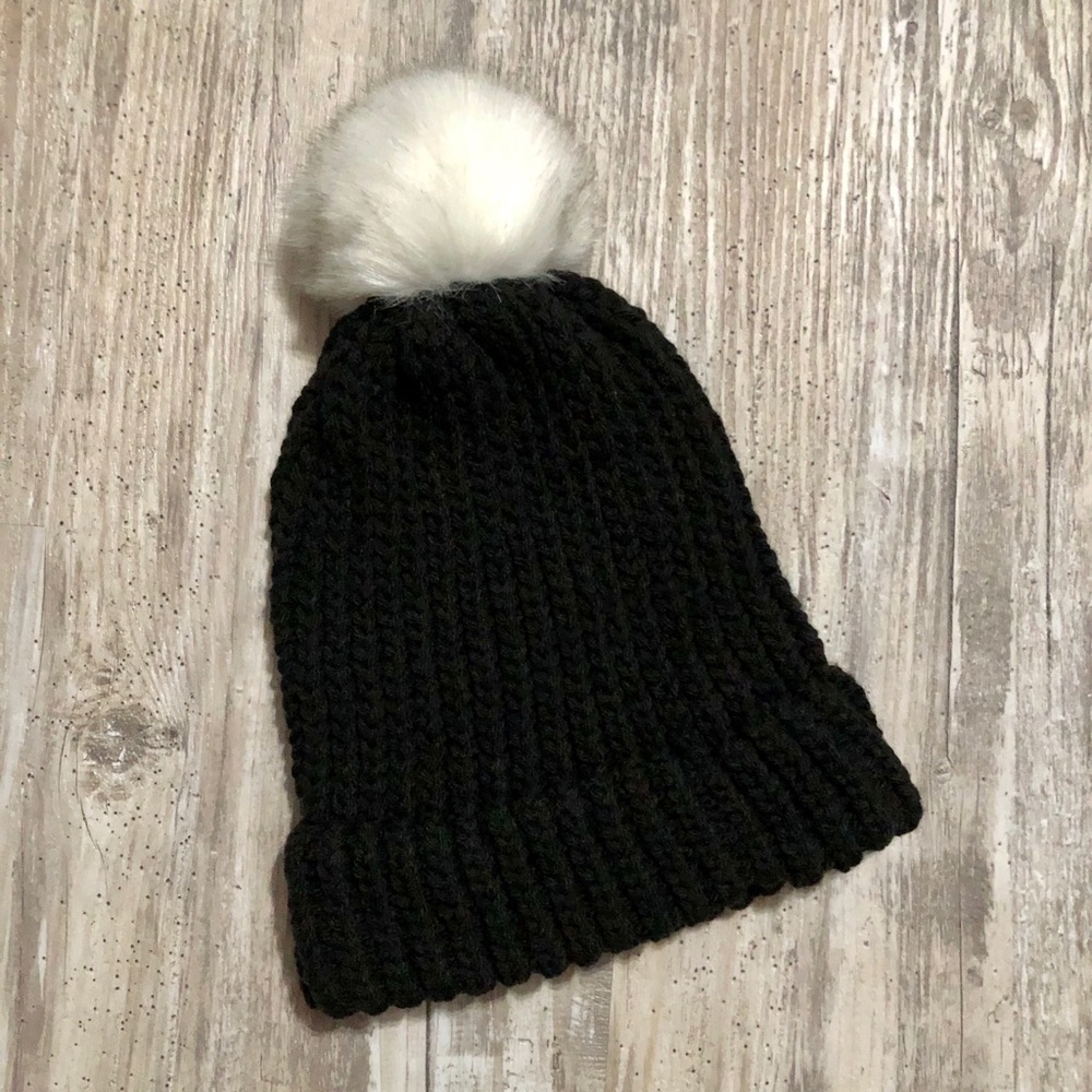 Black Knit Beanie